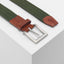 Recycled belt Olive Green
