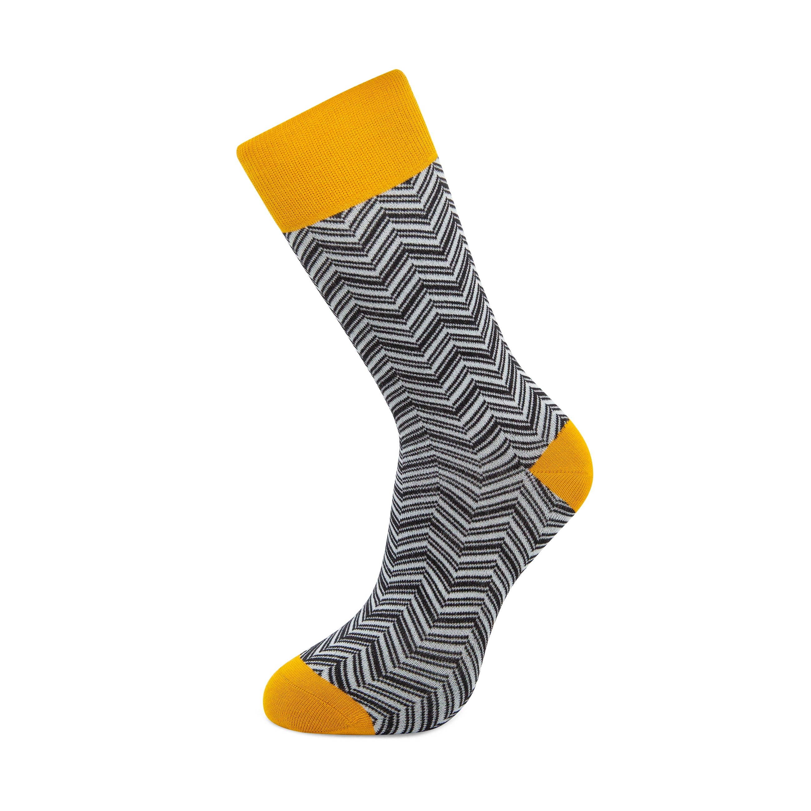 Yellow Herringbone