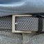 Recycled belt Steel Grey