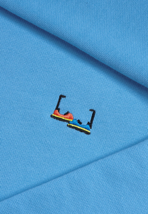 Sweatshirt Blue Dodgems embroideries