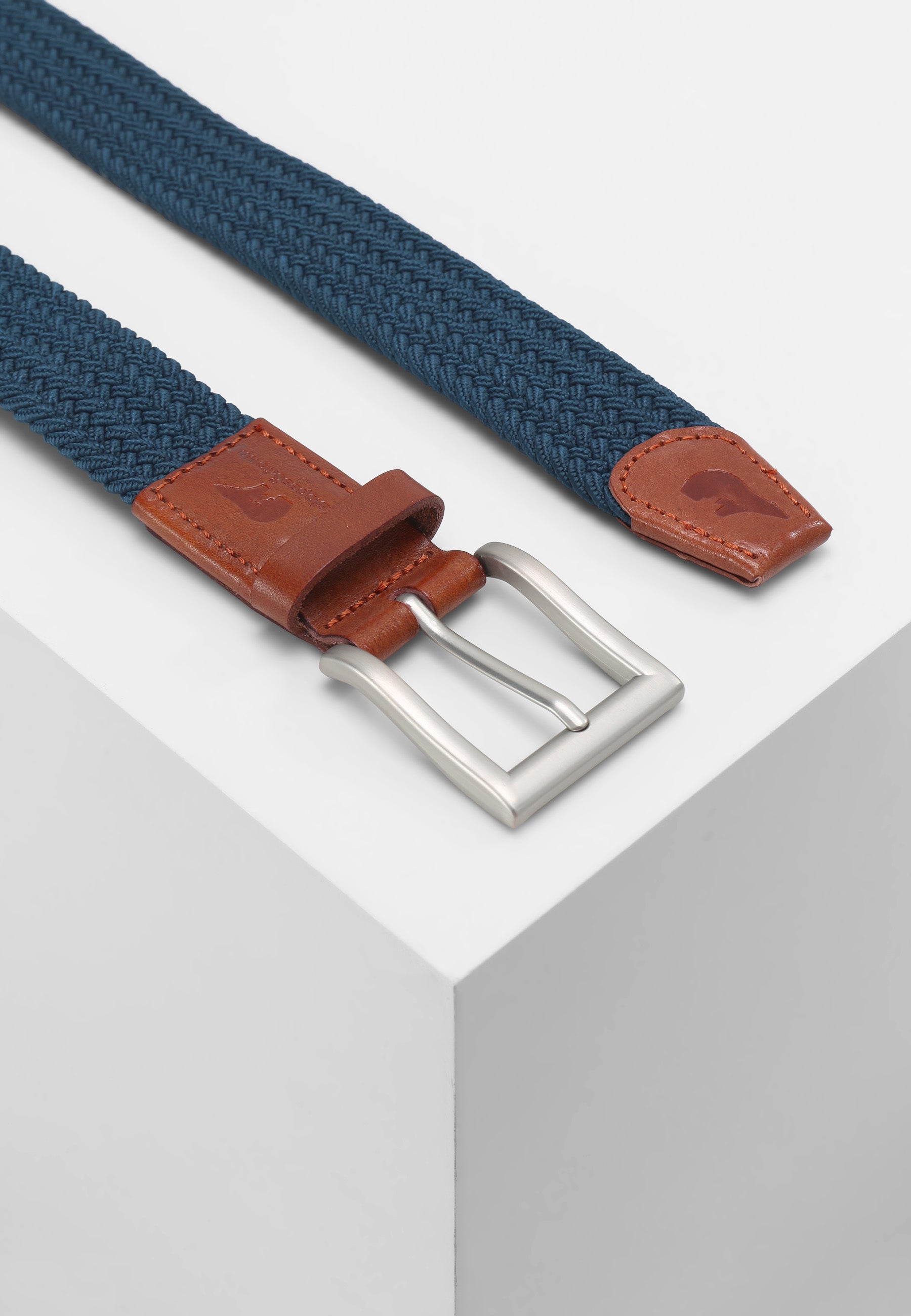 ceinture homme elastique bleu sarcelle Slopes Town