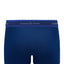 Bamboe boxershort marineblauw/blauwe strepen (2-pack)
