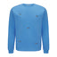 Sweatshirt Blauwe botsauto-borduursels
